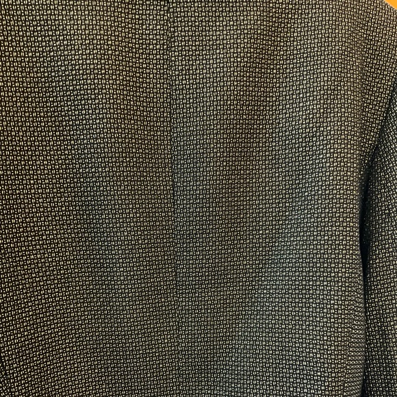 Tahari Navy and Silver Tweed Skirt Set - Picture 4 of 15